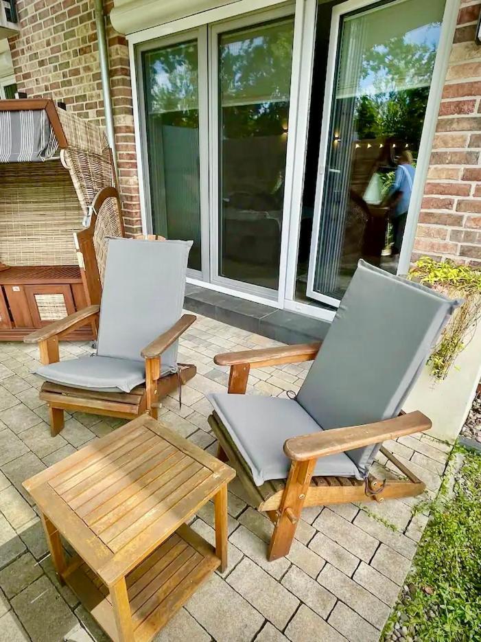 Kleine Auszeit -- Inklusive Parkplatz & Wifi, Geschirrspueler, Waschmaschine & Terrasse Mit Strandkorb -- Perfekt Fuer Urlaub & Business ชาร์บอยท์ซ ภายนอก รูปภาพ